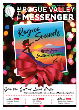 Give the Gift of Local Music the Second Annual Southern Oregon Music Compilation