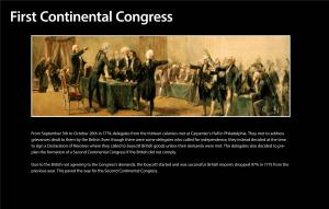 Second Continental Congress If the British Did Not Comply