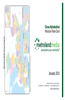 METROLAND Ratecardcovers