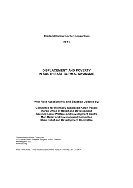 Humanitarian Protection Assessment Framework