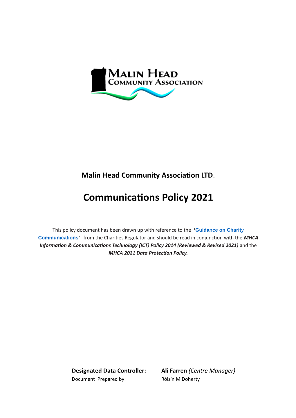 Communications Policy 2021