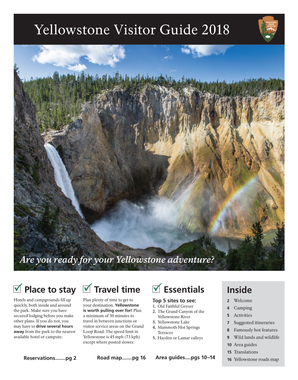Yellowstone Visitor Guide 2018