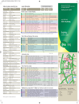 Busmap July2014 Reading Buses Busmap.Qxd 10/06/2014 12:31 Page 1
