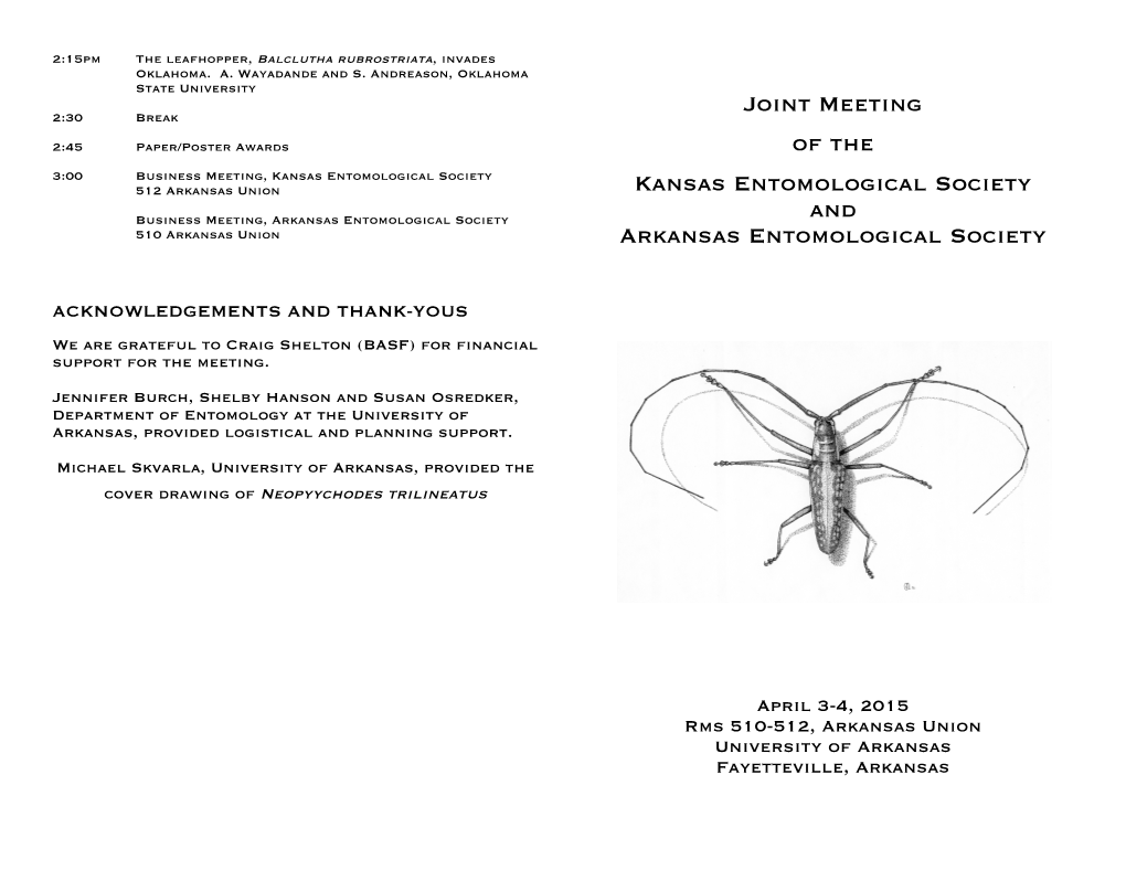 Meeting Program