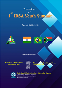 Proceedings of 1St IBSA Youth Summit