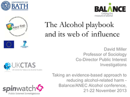 The Alcohol Playbook and Its Web of Influence