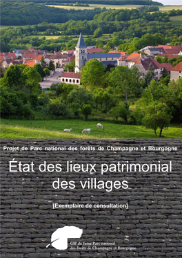 Étude Sur Le Patrimoine Bâti Des Villages