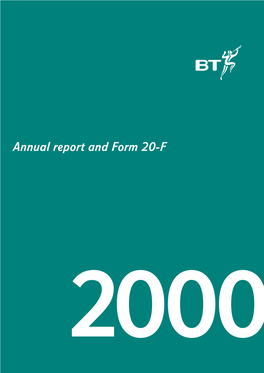 Annual Report & Form 20-F 2000