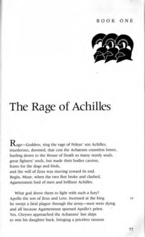 The Rage of Achilles