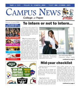 Campus News College Paper