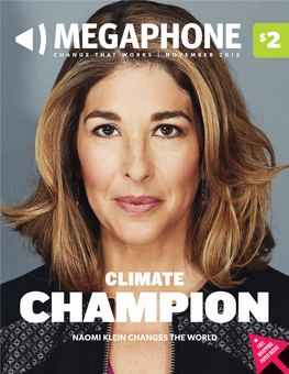 Climate Champion Naomi Klein Changes the World