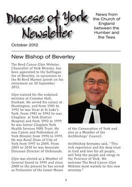 New Bishop of Beverley