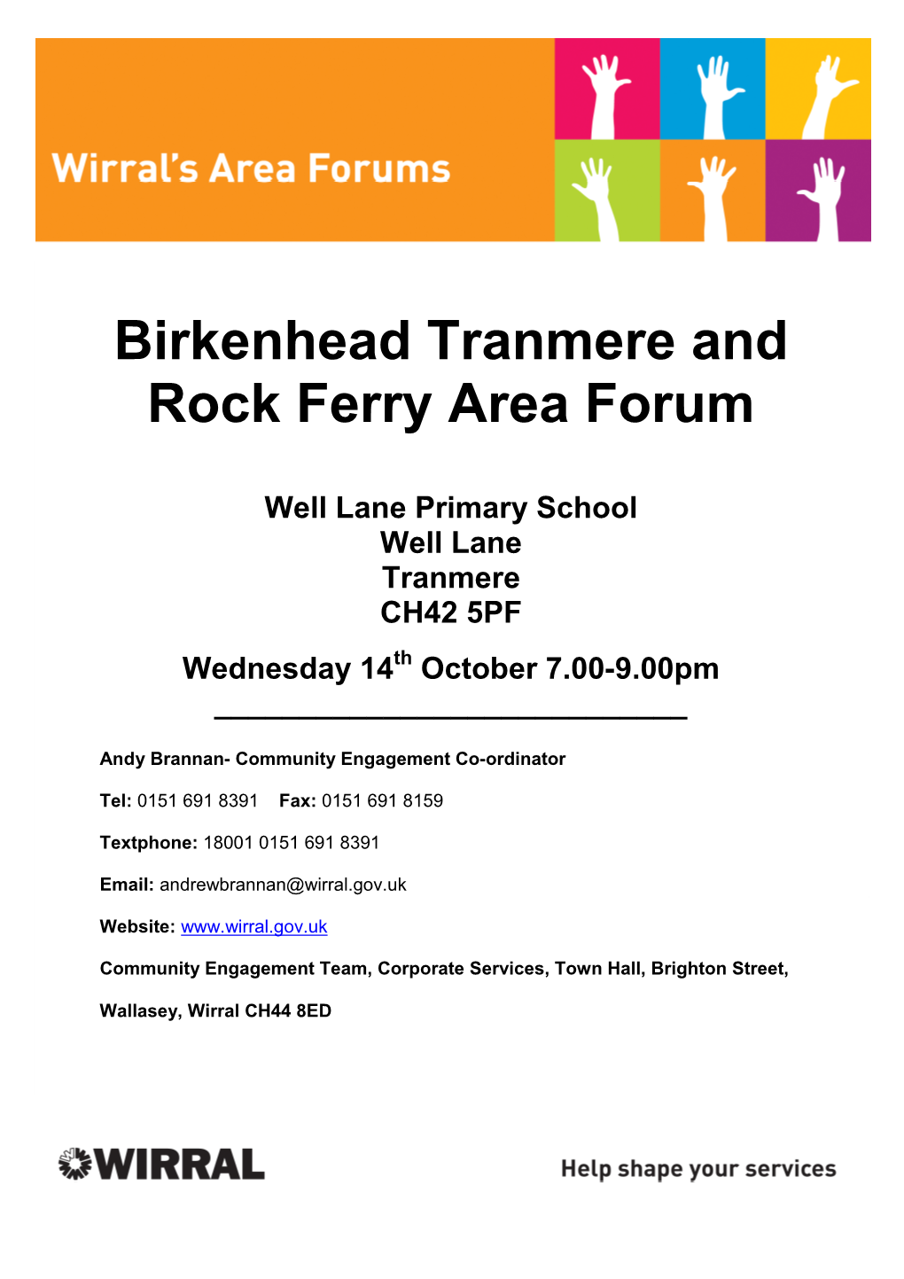 Birkenhead Tranmere and Rock Ferry Area Forum