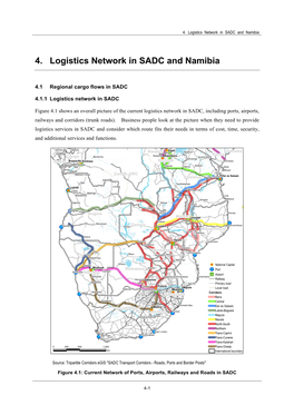 4. Logistics Network in SADC and Namibia