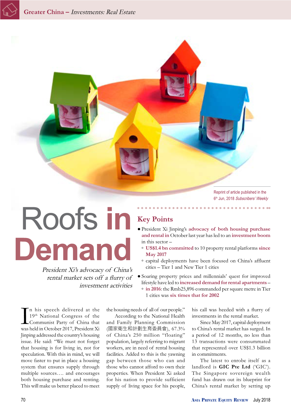 Roofs in Demand