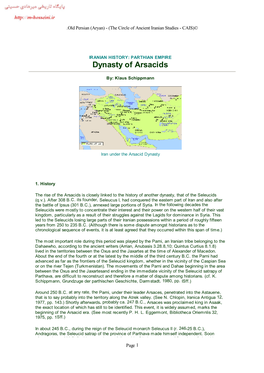 Dynasty of Arsacids