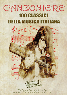 Canzoniere Musica Italiana 2012