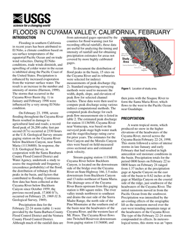 Floods in Cuyama Valley, California, February 1998