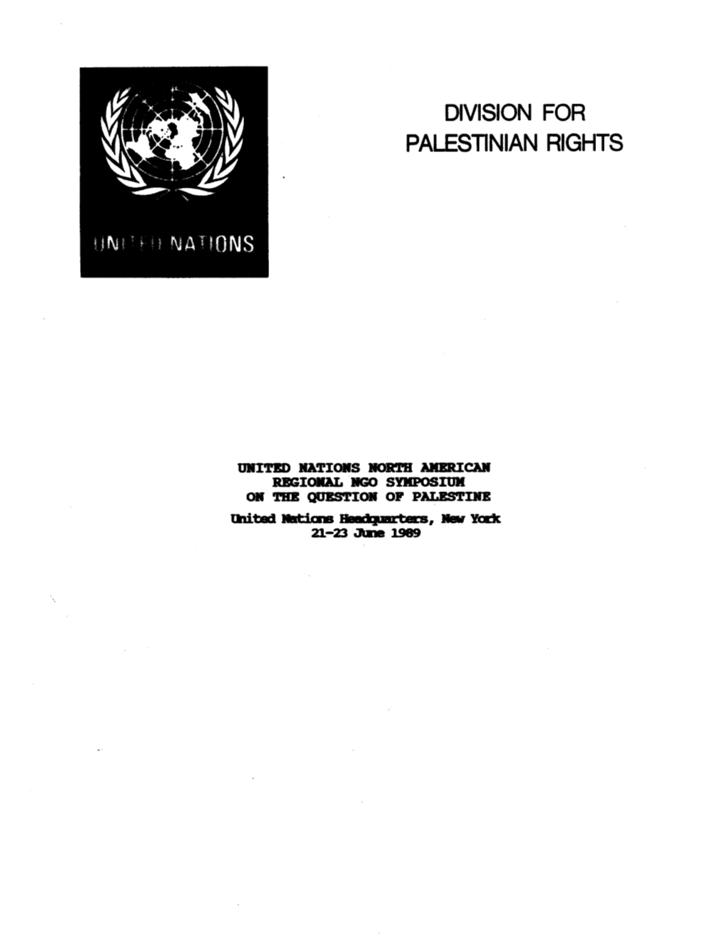 Palestinian Rights I"