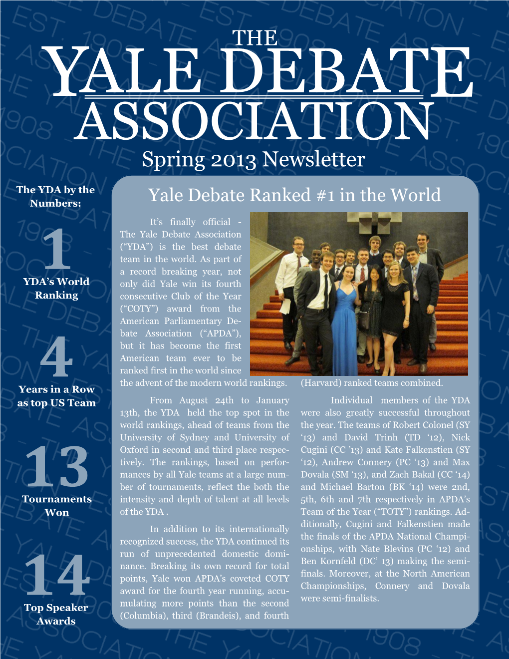 2013 Newsletter