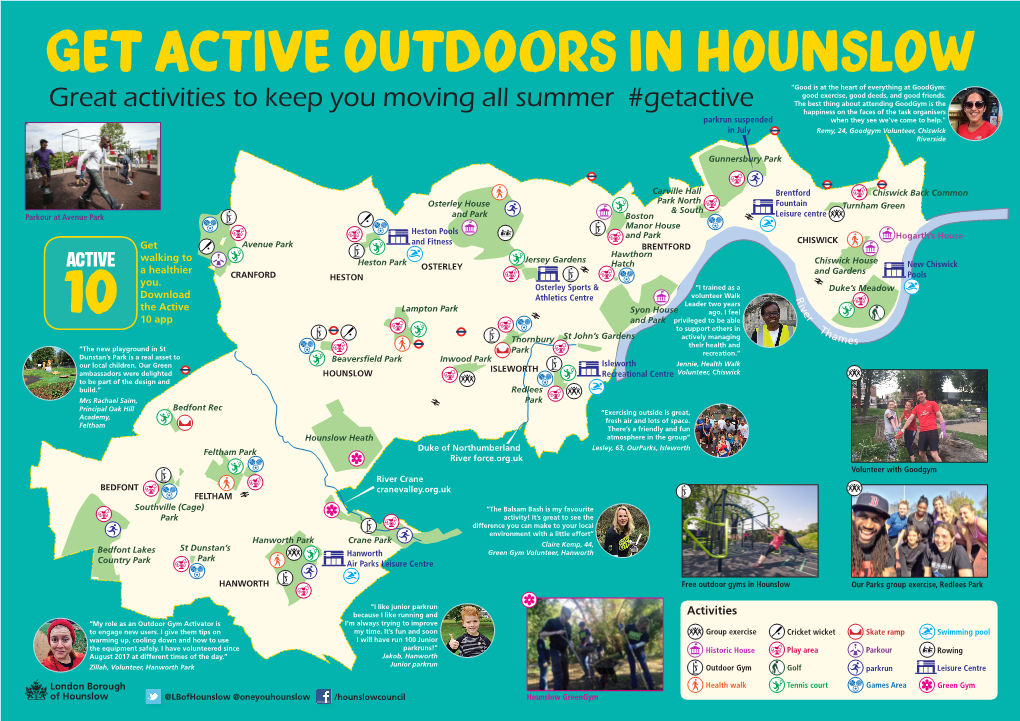 GET ACTIVE OUTDOORS in HOUNSLOW 