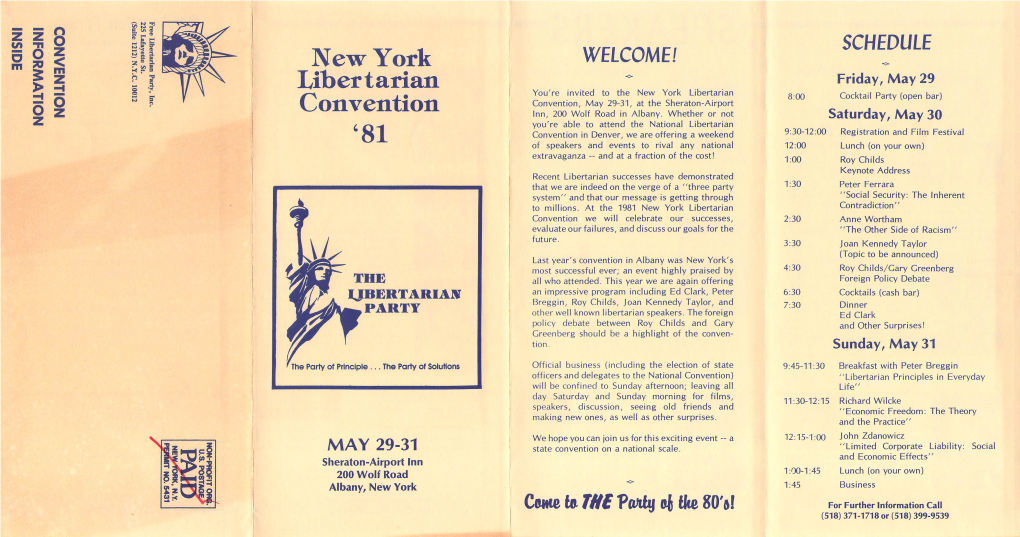 Libertarian Convention