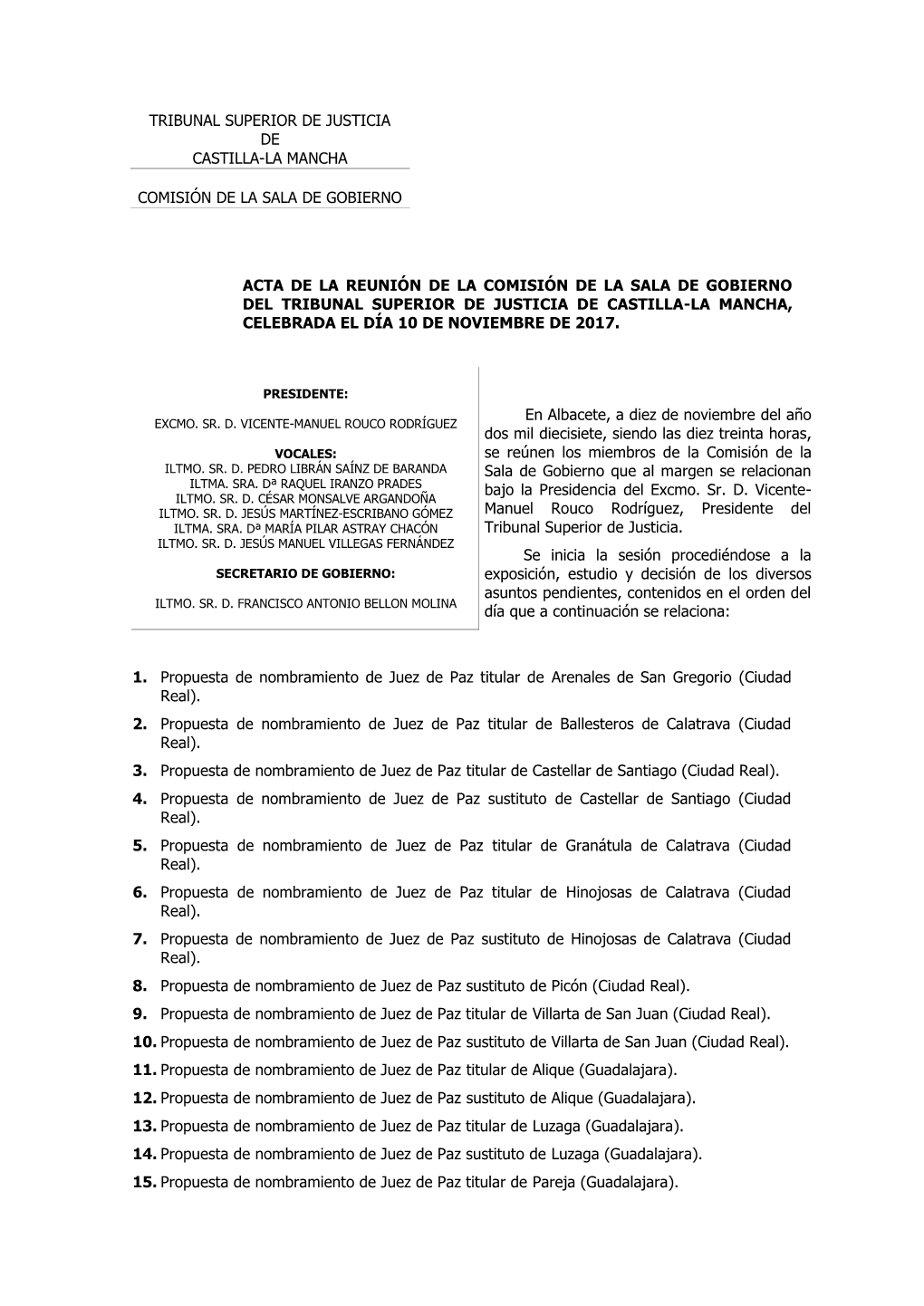 Tribunal Superior De Justicia De Castilla-La Mancha