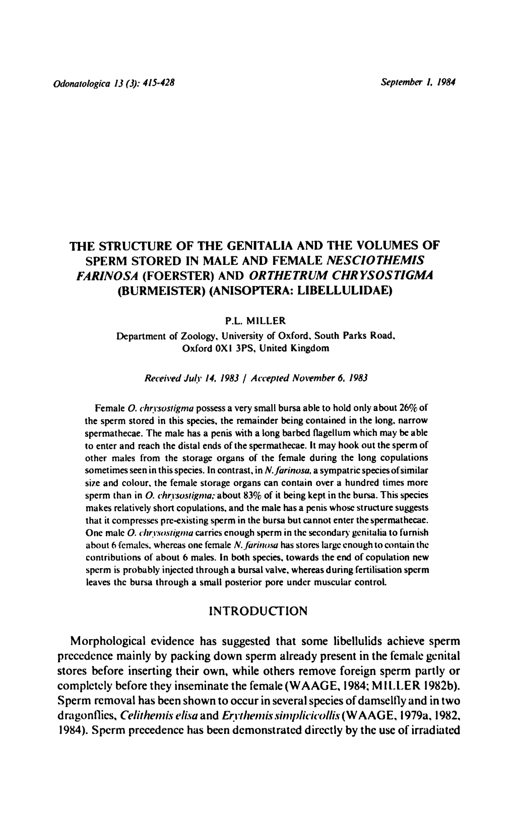 Anisoptera: Morphological Evidence Suggested