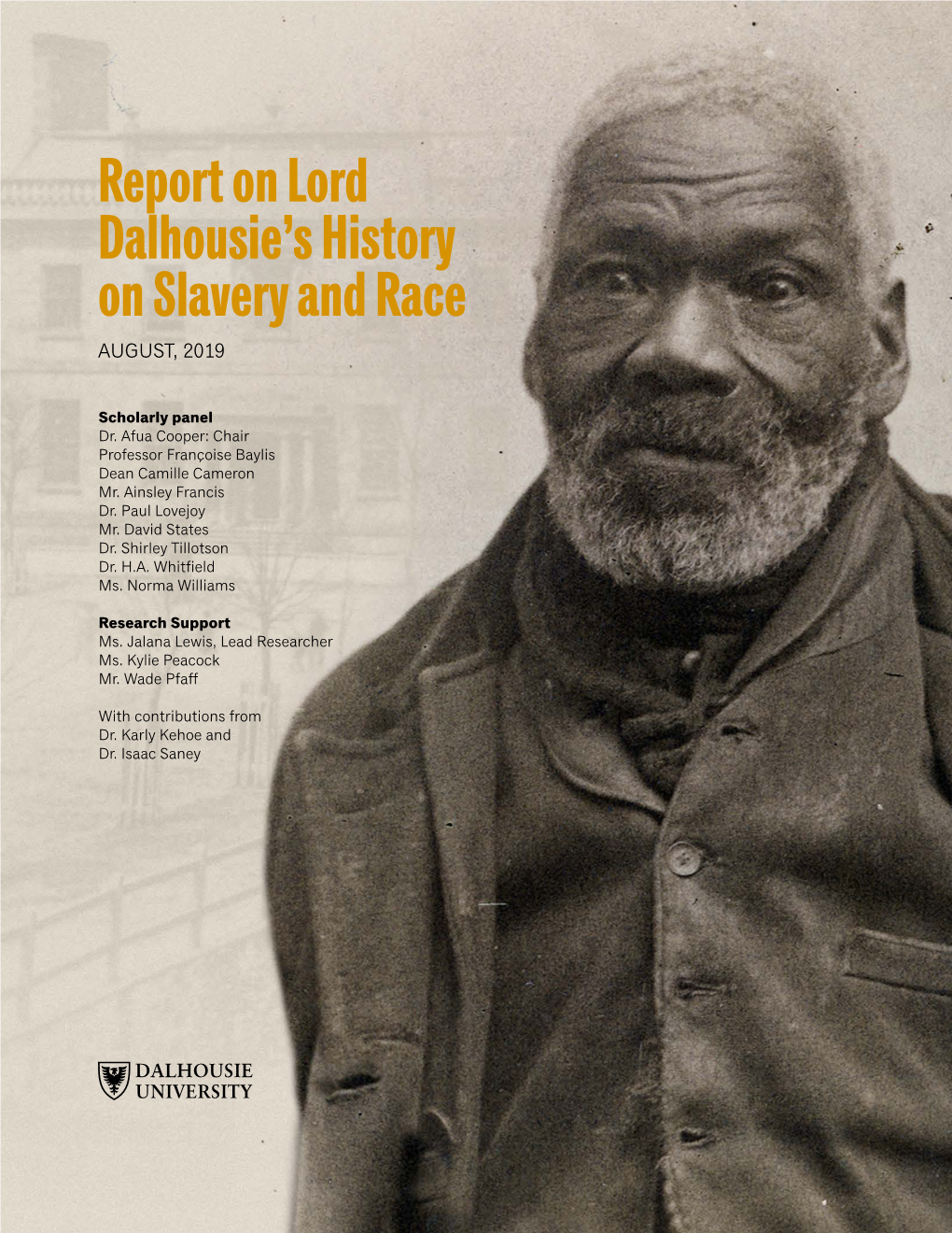 Report on Lord Dalhousie's History on Slavery and Race