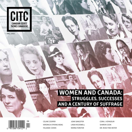 Women and Canada: Struggles, Successes and a Century of Suffrage