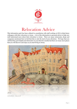 Relocation Advice from JCG Staff