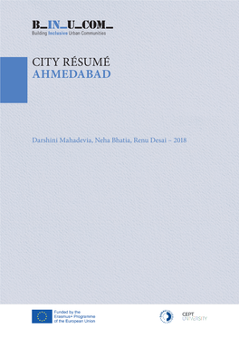 City Résumé Ahmedabad