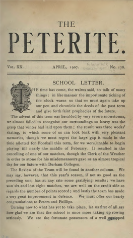 School Letter