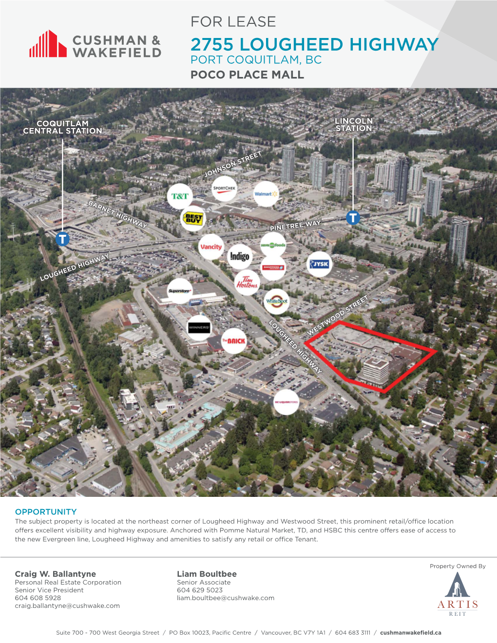 For Lease 2755 Lougheed Highway Port Coquitlam, Bc Poco Place Mall