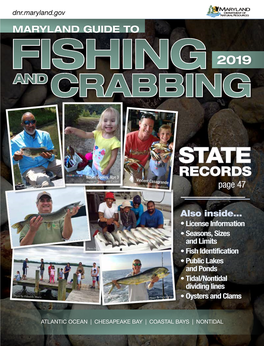 Maryland Guide to Fishing 2019 and Crabbing
