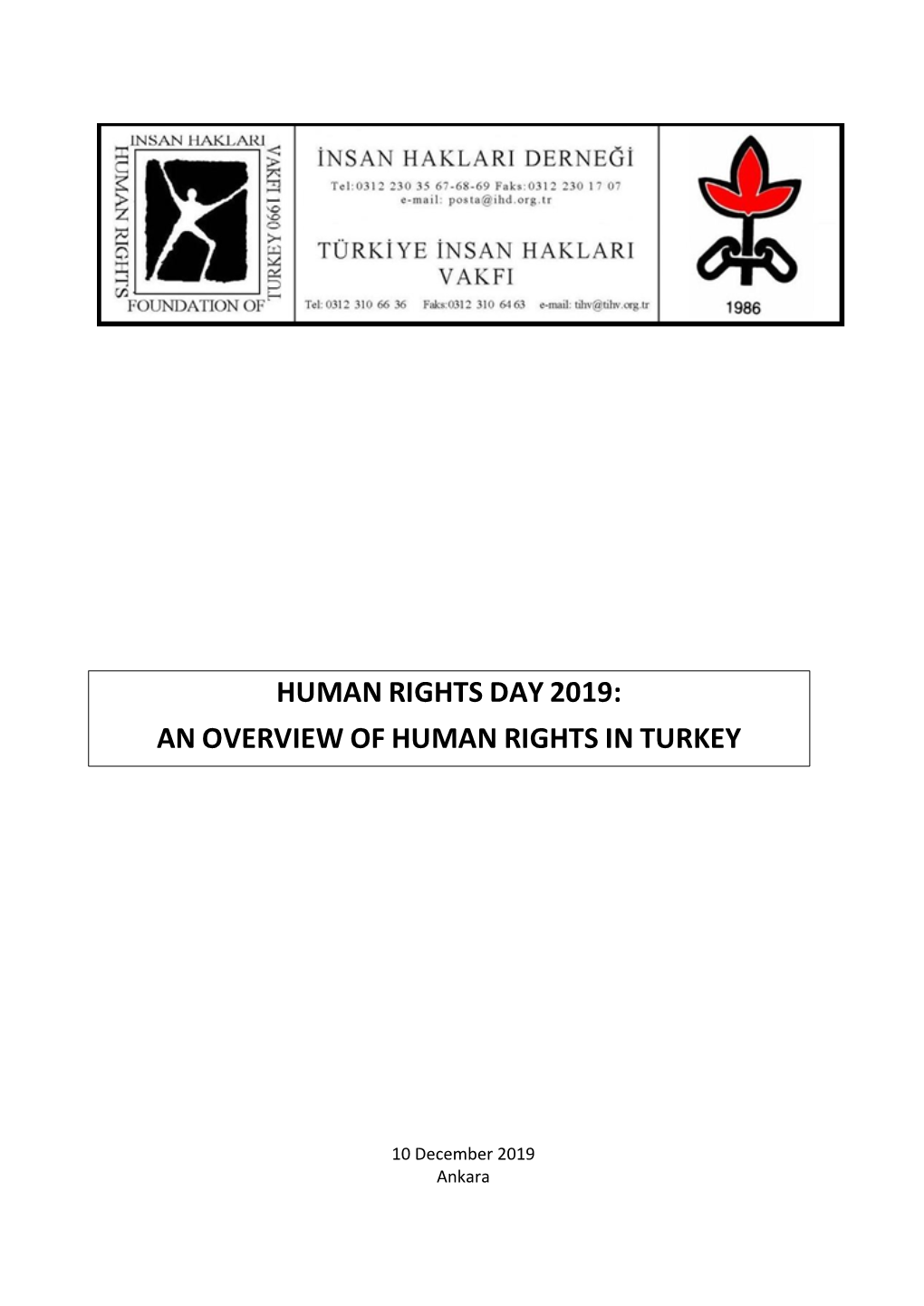 An Overview of Human Rights in Turkey