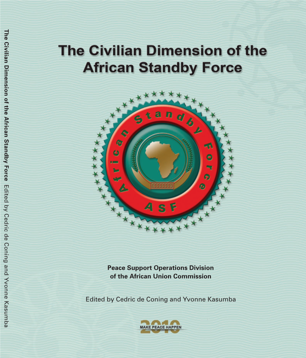 The Civilian Dimension of the African Standby Force