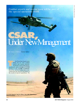 CSAR, Under New Management