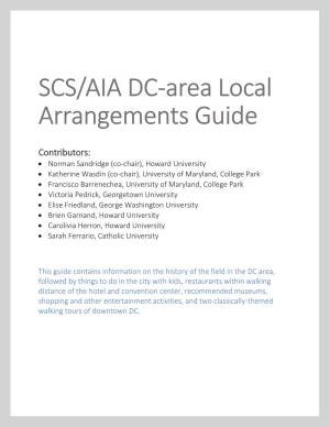 Local Arrangements Guide for 2020