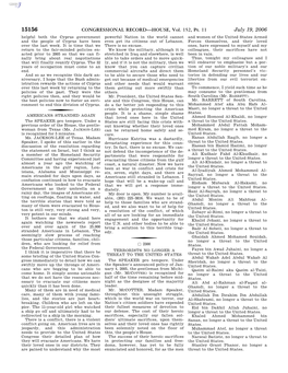CONGRESSIONAL RECORD—HOUSE, Vol. 152, Pt. 11 July 19