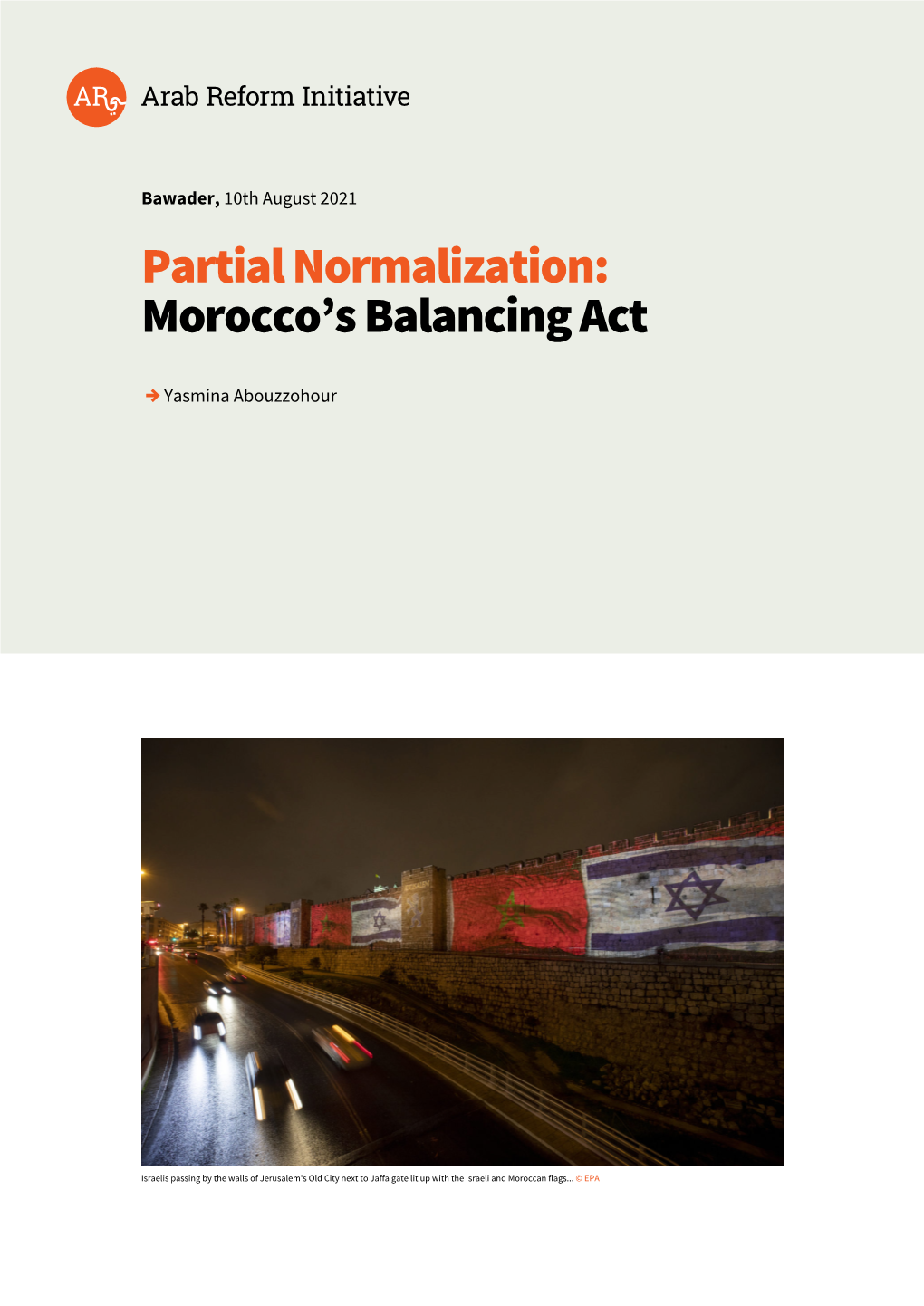 Partial Normalization: Morocco's Balancing