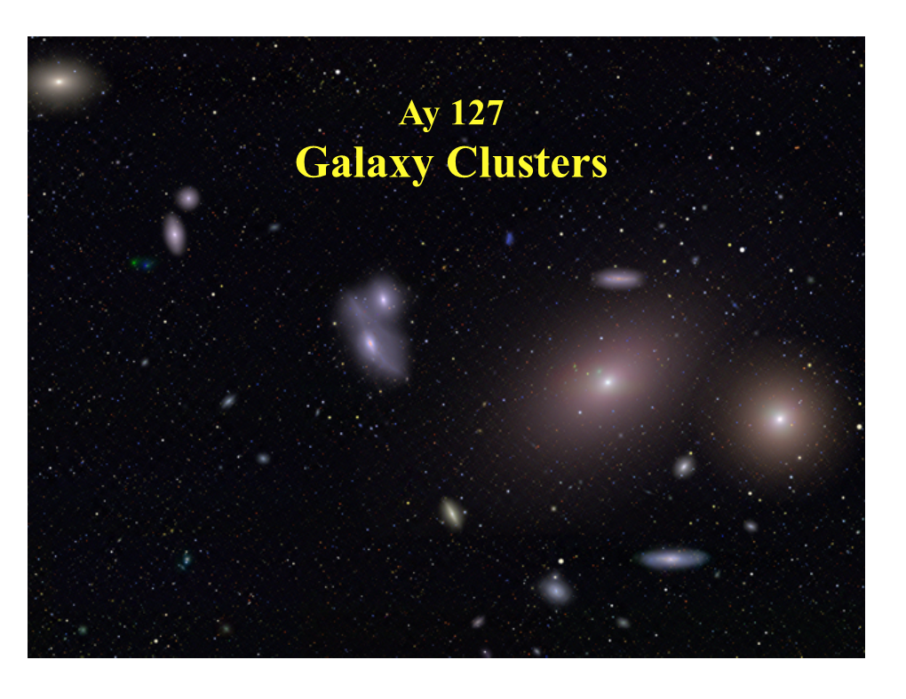 Galaxy Clusters