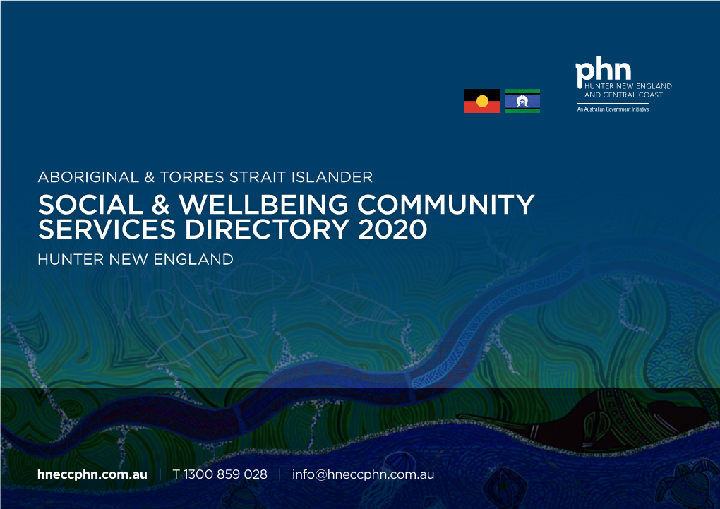 Social & Wellbeing Community Services Directory 2020