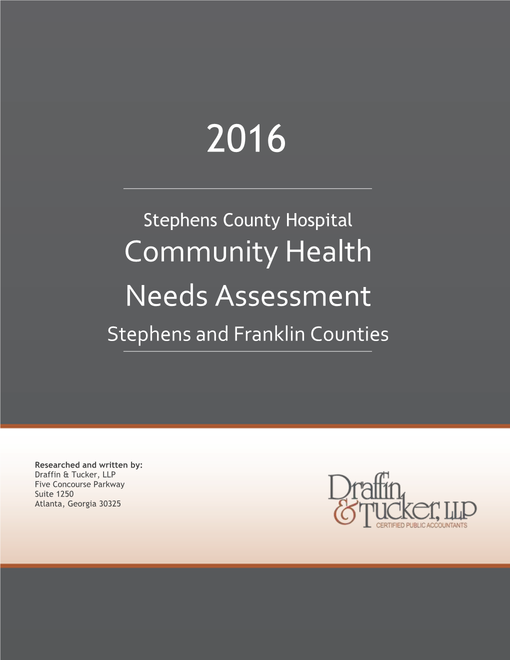 Community Health Needs Assessment