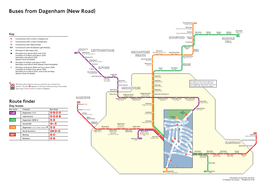 Buses from Dagenham (New Road)