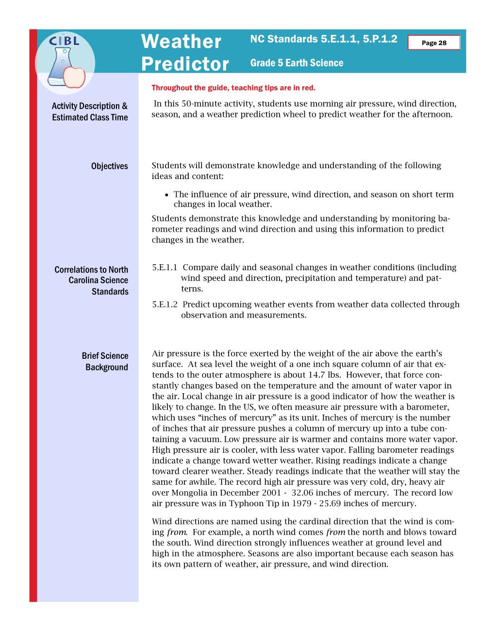 Weather Predictor Page 29