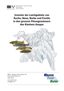 AG Inventar Laichgebiete Äsche Nase Barbe Forelle in Den Grossen