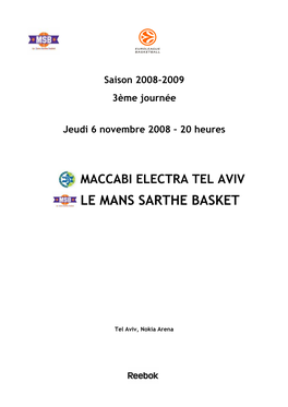 Le Mans Sarthe Basket