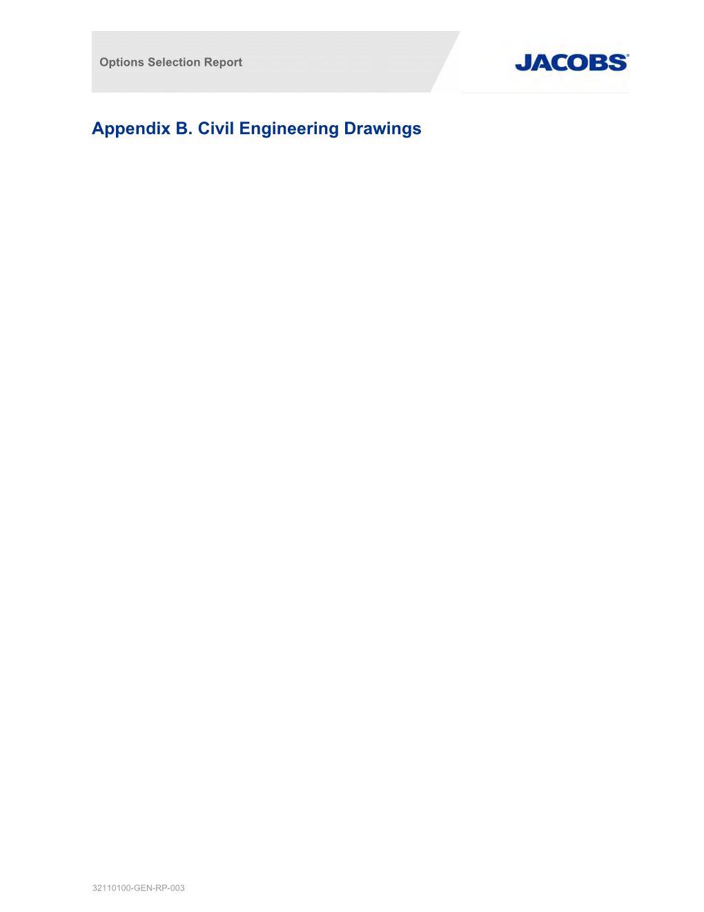 Appendix B. Civil Engineering Drawings