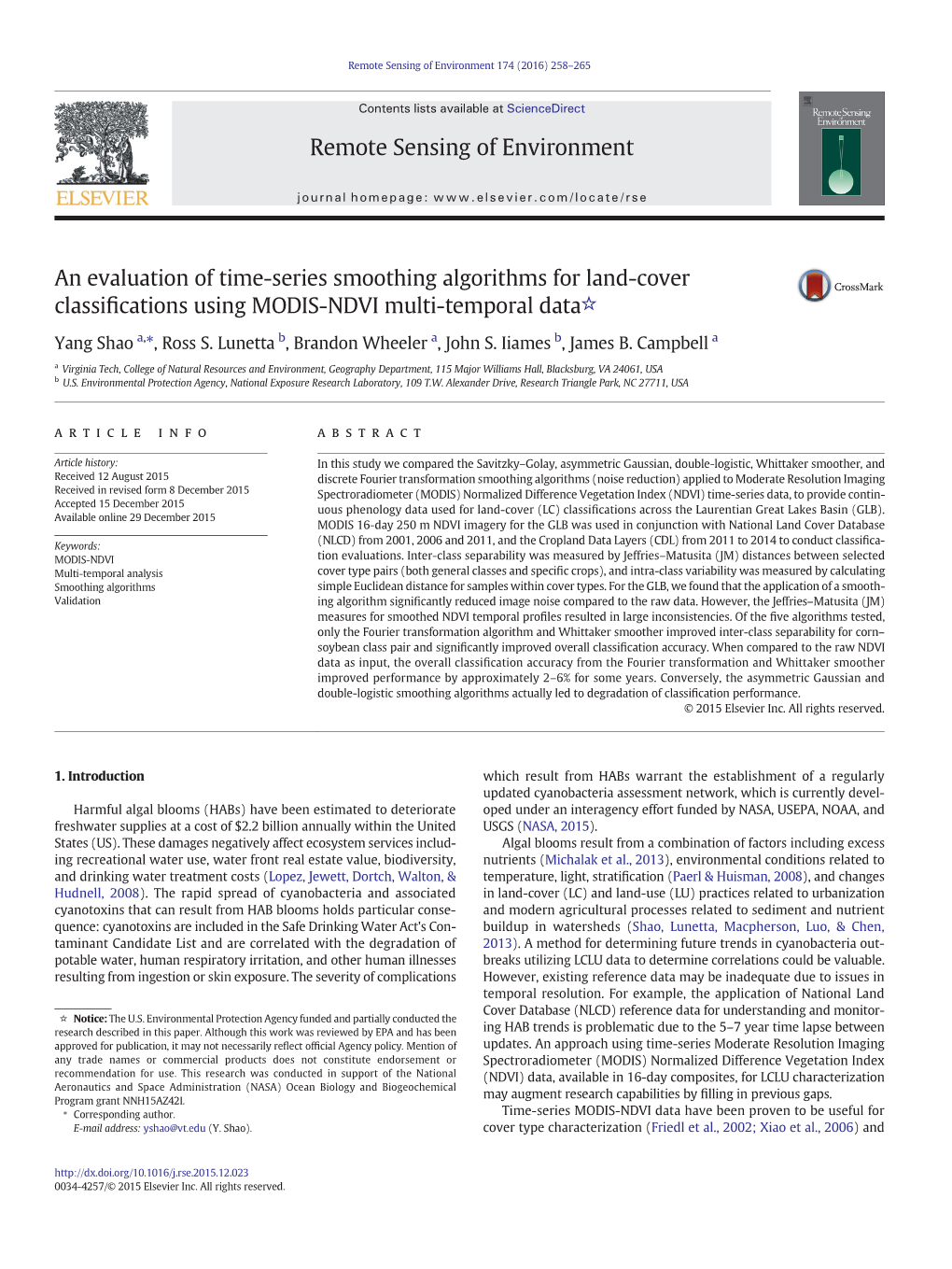 Time-Series Smoothing Rse.2016.Pdf